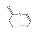 3H-Pyrrolizin-3-one,1,2-dihydro-(8CI,9CI) structure