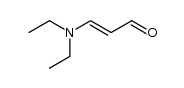 diethylaminoacrolein Structure