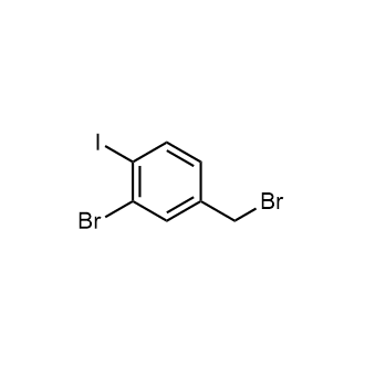 2-溴-4-(溴甲基)-1-碘苯结构式