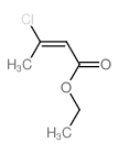 ethyl 3-chlorobut-2-enoate结构式