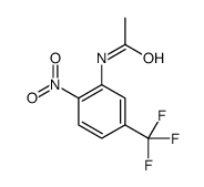 N-[2-nitro-5-(trifluoromethyl)phenyl]acetamide结构式