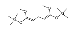 1,5-dimethoxy-1,5-bis[(trimethylsilyl)oxy]penta-1,4-diene Structure