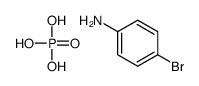 4-bromoaniline,phosphoric acid Structure