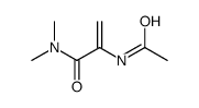 2-acetamido-N,N-dimethylprop-2-enamide Structure