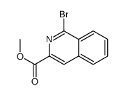 1-溴异喹啉-3-羧酸甲酯结构式