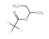 butan-2-yl 2,2,2-trichloroacetate结构式