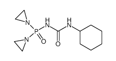 1-CYCLOHEXYL-3-(DI(AZIRIDIN-1-YL)PHOSPHORYL)UREA结构式