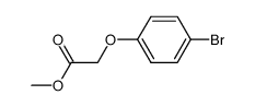 (4-bromophenoxy)acetic acid methyl ester structure