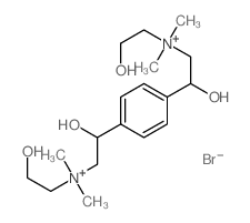 1,4-Benzenediethanaminium,b,b-dihydroxy-N,N'-bis(2-hydroxyethyl)-N,N,N',N'-tetramethyl-,dibromide (9CI) picture