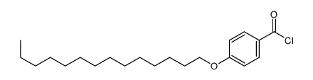 4-tetradecoxybenzoyl chloride结构式