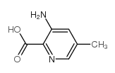 2-Pyridinecarboxylicacid,3-amino-5-methyl-(9CI) picture