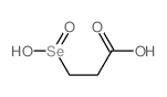 3-Seleninopropionic acid structure