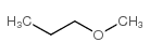 Methyl n-propyl ether structure