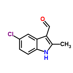 5-氯-2-甲基-1H-吲哚-3-甲醛图片