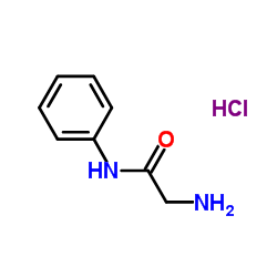 N-Phenylglycinamide hydrochloride (1:1) structure