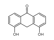 4,5-dihydroxy-anthrone Structure