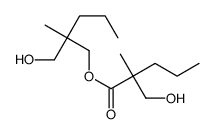 [2-(hydroxymethyl)-2-methylpentyl] 2-(hydroxymethyl)-2-methylpentanoate Structure