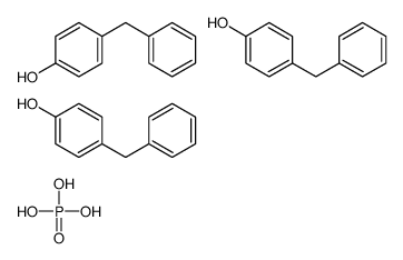 4-benzylphenol,phosphoric acid结构式