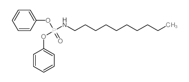 Phosphoramidic acid,N-decyl-, diphenyl ester picture