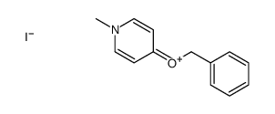 1-methyl-4-phenylmethoxypyridin-1-ium,iodide Structure