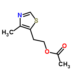 2-(4-Methylthiazol-5-yl)ethyl acetate Structure