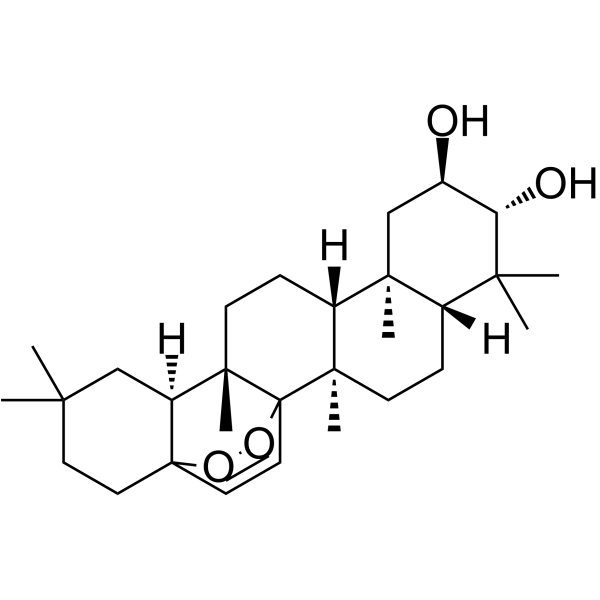 14,17-表二氧基-28-去甲-15-蒲公英烯-2,3-二醇图片