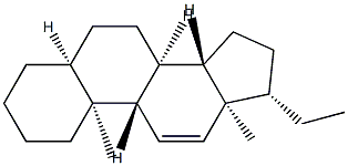 5β-Pregn-11-ene structure