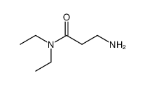 β-alanine diethylamide结构式