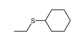 Ethylcyclohexyl sulfide structure