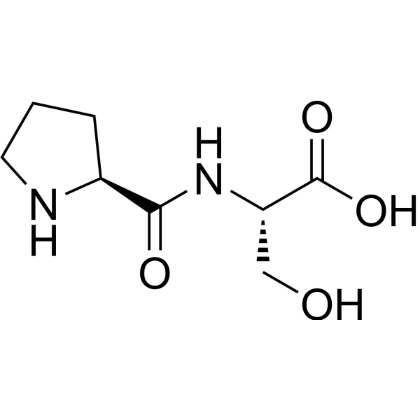 H-Pro-Ser-OH Structure