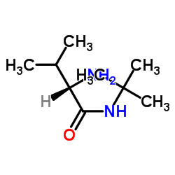 N-tert-butyl-L-valinamide结构式