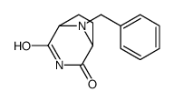 8-Benzyl-3,8-diazabicyclo[3.2.1]octane-2,4-dione Structure