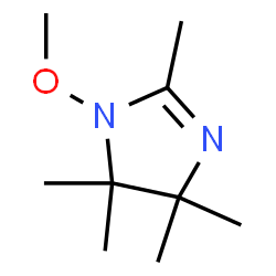 1H-Imidazole,4,5-dihydro-1-methoxy-2,4,4,5,5-pentamethyl-(9CI)结构式