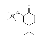 4-Isopropyl-2-trimethylsilyloxy-1-cyclohexanon结构式