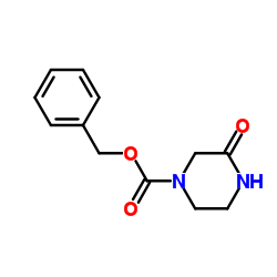 4-Cbz-piperazinone Structure