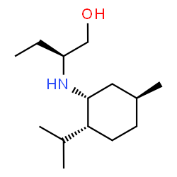 1-Butanol,2-[[5-methyl-2-(1-methylethyl)cyclohexyl]amino]-,[1R-[1alpha(S*),2alpha,5bta]]-(9CI)结构式