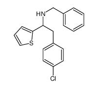 alpha-((4-Chlorophenyl)methyl)-N-(phenylmethyl)thiophenemethanamine picture