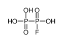 [fluoro(hydroxy)phosphoryl]phosphonic acid Structure