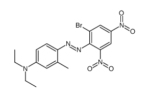 4-[(2-bromo-4,6-dinitrophenyl)azo]-N,N-diethyl-m-toluidine picture