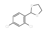 2-(2,4-dichlorophenyl)-1,3-dithiolane结构式