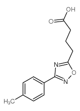 4-[3-(4-甲基苯基)-1,2,4-噁二唑-5-基]丁酸图片