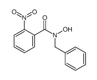 N-benzyl-N-hydroxy-2-nitrobenzamide结构式