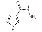 1H-吡唑-4-碳酰肼结构式