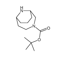 tert-butyl (1R,6S)-4,10-diazabicyclo[4.3.1]decane-4-carboxylate Structure