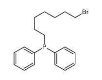 7-bromoheptyl(diphenyl)phosphane结构式