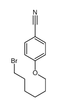 4-(6-bromohexoxy)benzonitrile Structure