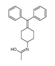 N-(4-benzhydrylidenecyclohexyl)acetamide Structure