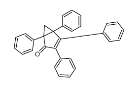 1,3,4,5-tetraphenylbicyclo[3.1.0]hex-3-en-2-one Structure