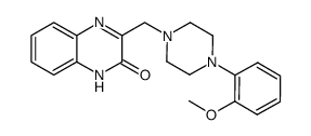 3-((4-(2-methoxyphenyl)piperazin-1-yl)methyl)quinoxalin-2(1H)-one Structure