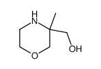 3-hydroxymethyl-3-methyl-morpholine结构式